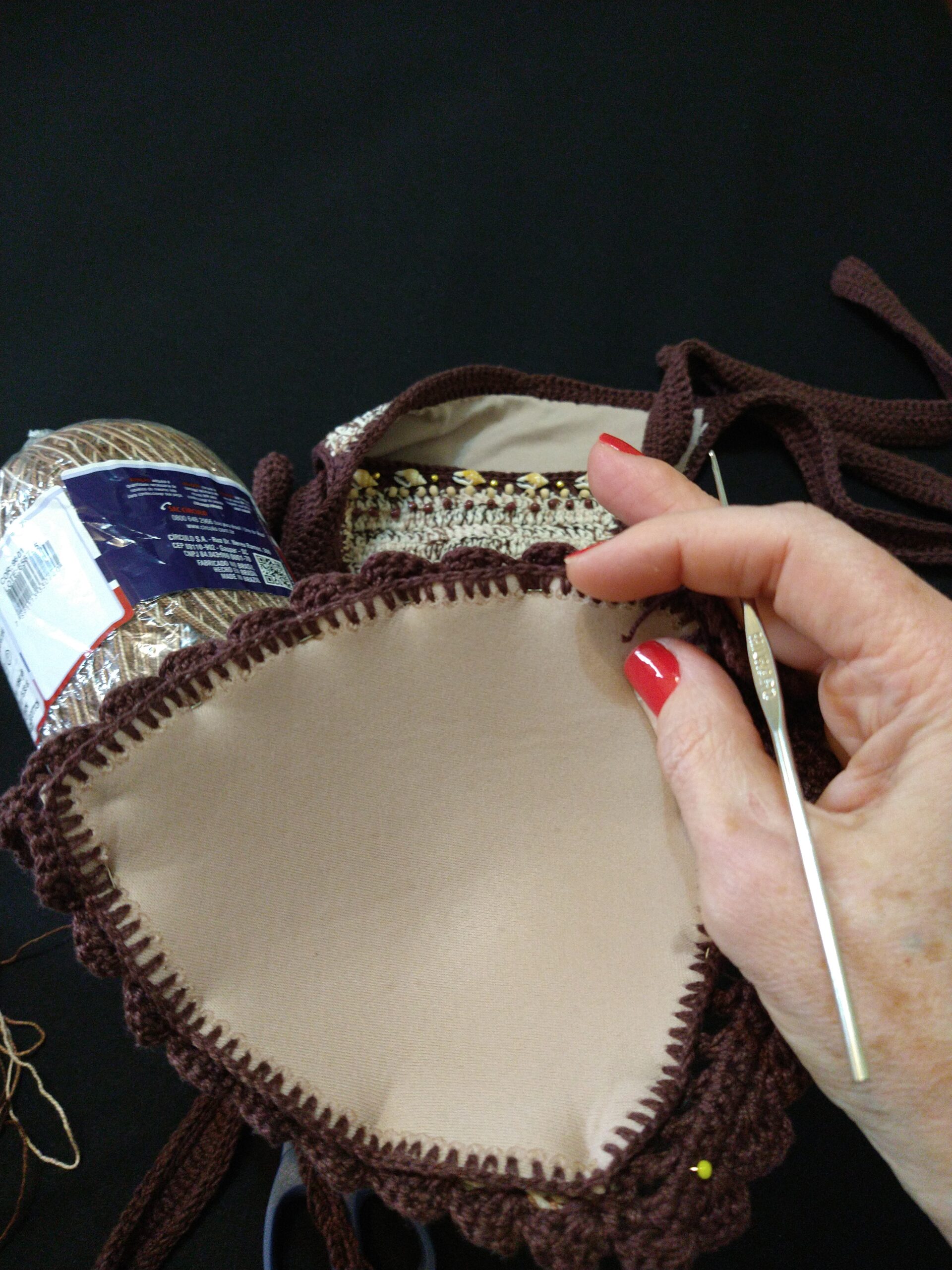 Passo 15: Fixando o bojo na peça